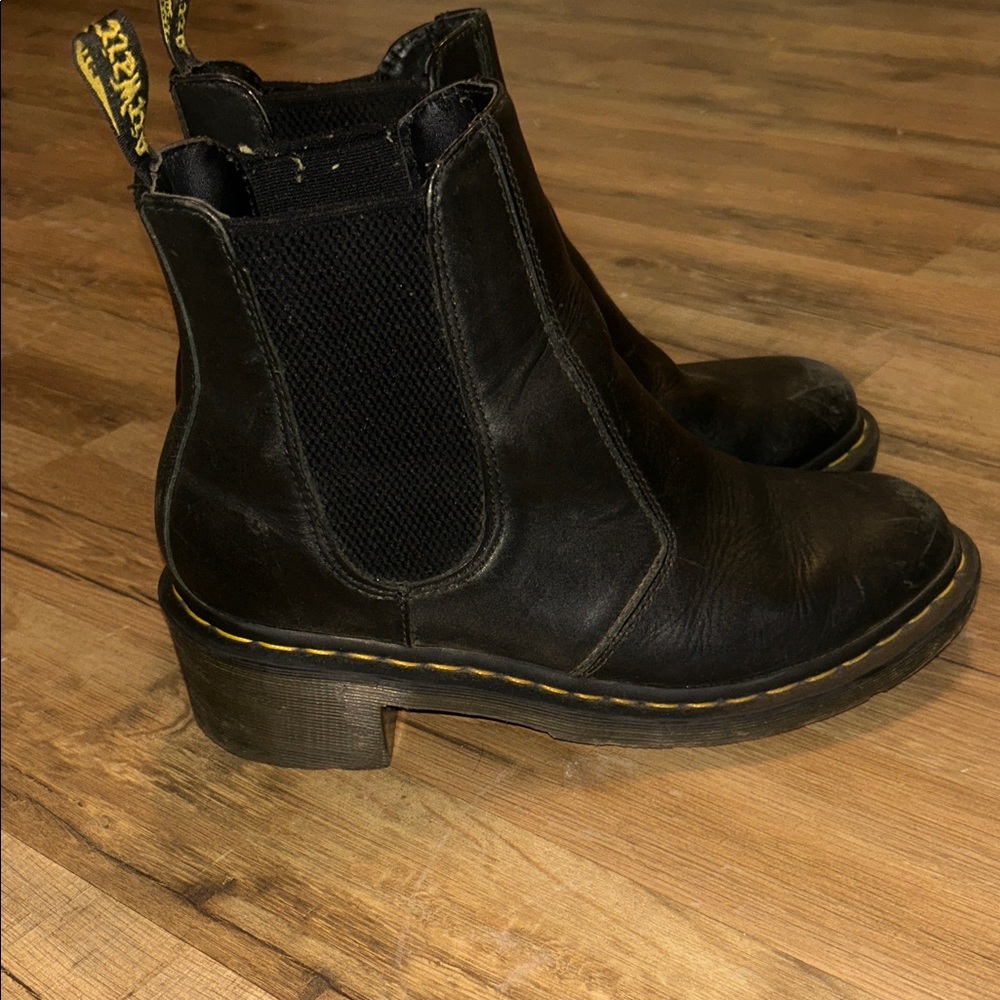 Dr. Martens Black Ankle Boots